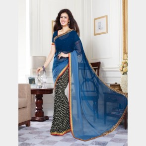 Vinay’s Soft Printed Georgette Sharee
